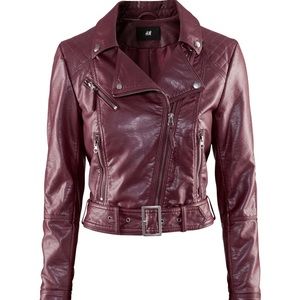 H&M leather jacket